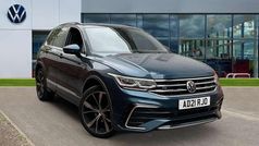 Blue Used 2021 VW Tiguan R-line SUV | £24,521 (Fair price)