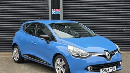 Used Renault Clio Dynamique 90 HP (66 kW) 2014 Blue Hatchback