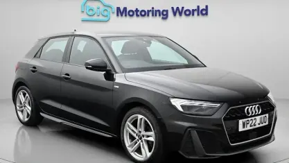 Used Audi A1 Sportback S-Line 95 HP (69 kW) 2022 Black Hatchback
