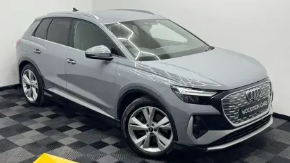 Used Audi Q4 e-tron S-Line 150 kW (204 HP) 2022 Grey SUV