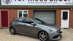 Grey Used 2018 Mercedes A160 AMG line Hatchback | £12,645 (Fair price)