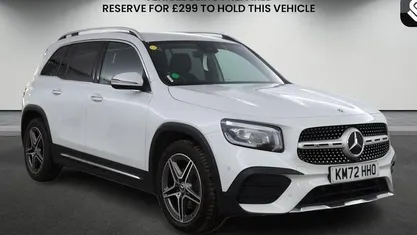 Used Mercedes GLB200 AMG line 163 HP (119 kW) 2022 Digital white SUV