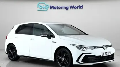 Used VW Golf VII R-line 150 HP (110 kW) 2020 White Hatchback