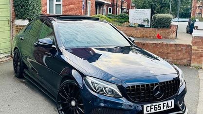 Begagnad Mercedes C250 AMG Line Premium Plus 204 HK (150 kW) 2016 Sedan
