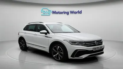 Used VW Tiguan R-line 150 HP (110 kW) 2023 White SUV