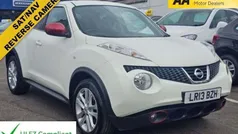 White Used 2013 Nissan Juke Acenta Premium SUV | £4,495 (Good price)