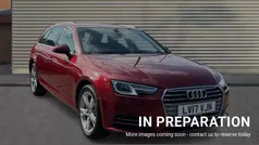 Red Used 2017 Audi A4 Sport Estate | £13,545 (Fair price)