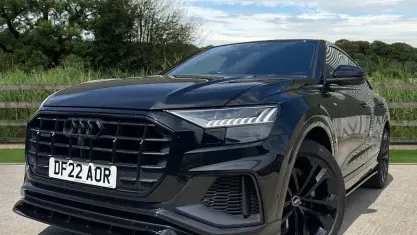 Used Audi Q8 Black Edition 340 HP (250 kW) 2022 Black SUV