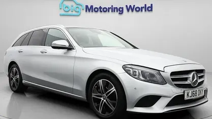 Silver Used 2019 Mercedes C200 Premium Plus Estate | £17,100 (Good price)