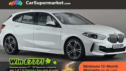 Used BMW 118 M Sport 136 HP (100 kW) 2023 White Hatchback