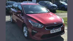 Red Used 2020 Kia Ceed Sportswagon 2 Estate | £11,495 (Fair price)