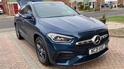 Used Mercedes GLA200 AMG line 150 HP (110 kW) 2021 Blue SUV