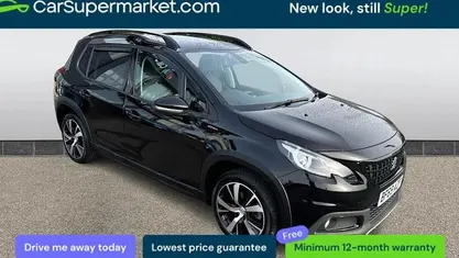 Used Peugeot 2008 GT-line 131 HP (96 kW) 2019 Black SUV