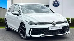 White New 2025 VW Golf VIII R-line Hatchback | £28,990 (Fair price)