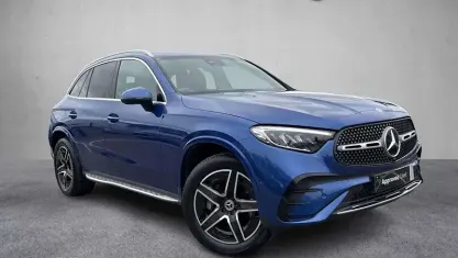 Used Mercedes GLC300e AMG line 313 HP (230 kW) 2024 Blue SUV