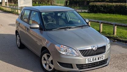 Begagnad Skoda Fabia SE 69 HK (50 kW) 2014 Beige Halvkombi