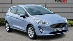 Blue Used 2021 Ford Fiesta Titanium Hatchback | £10,998 (Good price)