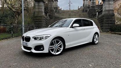Usado BMW 118 M Sport 136 HP (100 kW) 2017 Branco Citadino