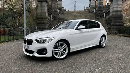 Used BMW 118 M Sport 136 HP (100 kW) 2017 White Hatchback