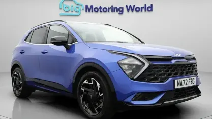 Used Kia Sportage GT-Line 265 HP (194 kW) 2022 Blue SUV