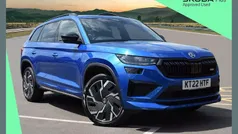 Blue Used 2022 Skoda Kodiaq vRS SUV | £30,900 (Fair price)