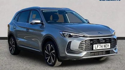 Metallic monument silver Used 2024 MG ZS Trophy Sedan | £17,508 (Fair price)