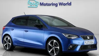 Used Seat Ibiza FR Sport 110 HP (80 kW) 2023 Blue Hatchback