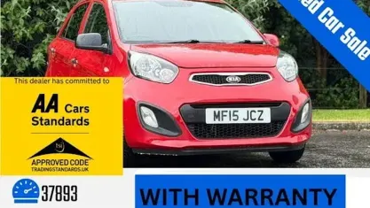 Used Kia Picanto 69 HP (50 kW) 2014 Red Hatchback