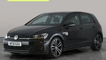 Black Used 2018 VW Golf VII GTD Hatchback | £16,358 (Fair price)