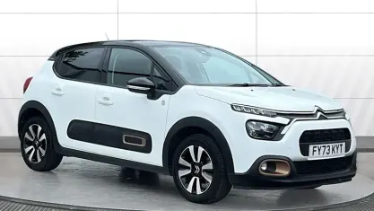 Used Citroën C3 PureTech 83 HP (61 kW) 2023 White Hatchback