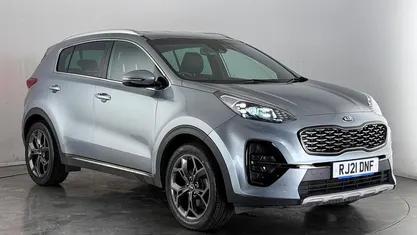 Silver Used 2021 Kia Sportage GT-Line SUV | £13,700 (Fair price)