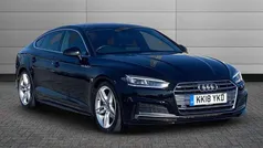 Black Used 2018 Audi A5 Sportback S-Line Hatchback | £17,050 (Fair price)