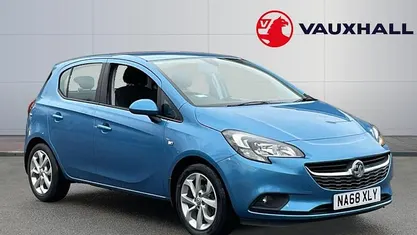 Used Vauxhall Corsa 75 HP (55 kW) 2018 Blue Hatchback
