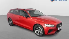 Red Used 2021 Volvo V60 R-Design Estate | £26,099 (Good price)