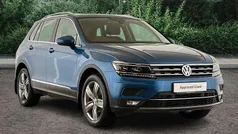 Blue Used 2019 VW Tiguan SEL SUV | £18,790 (Fair price)