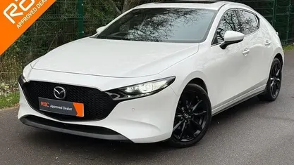 White Used 2021 Mazda 3 Inclusive Hatchback | £17,490 (Fair price)