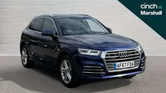 Blue Used 2017 Audi Q5 S-Line SUV | £18,435 (Fair price)