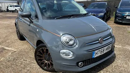 Used Fiat 500 Collezione 69 HP (50 kW) 2019 Grey Hatchback