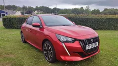 Red Used 2020 Peugeot 208 Allure Premium Hatchback | £12,095 (Fair price)