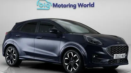 Blue Used 2022 Ford Puma ST-Line X Hatchback | £13,200 (Fair price)