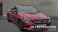 Red Used 2019 Mercedes C180 SE Sedan | £13,980 (Fair price)