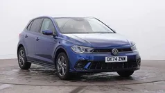 Blue Used 2024 VW Polo R-line Hatchback | £22,400 (Fair price)