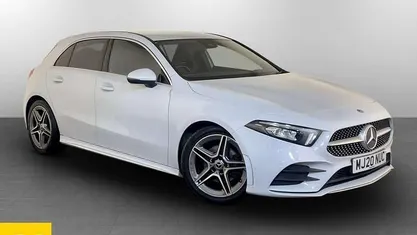 White Used 2020 Mercedes A200 AMG line Hatchback | £14,695 (Good price)