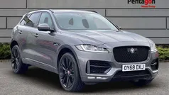 Grey Used 2018 Jaguar F-Pace R-Sport SUV | £22,995 (Fair price)