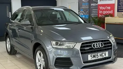 Used Audi Q3 179 HP (131 kW) 2015 Grey SUV