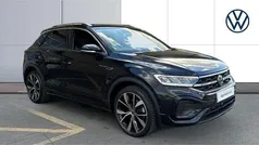 Black Used 2022 VW T-Roc R-line SUV | £22,879 (Fair price)