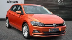 Orange Used 2018 VW Polo SEL Hatchback | £14,250 (Fair price)