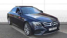 Blue Used 2019 Mercedes E220 AMG Line Premium Sedan | £19,406 (Fair price)