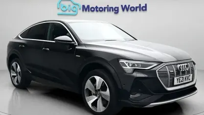 Used Audi e-tron Sportback S-Line 230 kW (313 HP) 2021 Black SUV