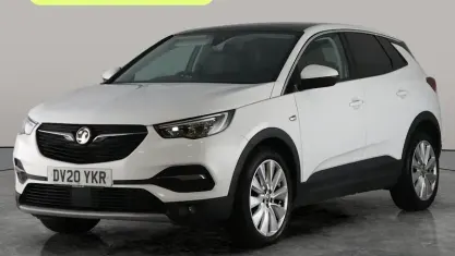 Used Vauxhall Grandland X Elite 131 HP (96 kW) 2020 White SUV